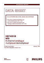 DataSheet HEF4051B pdf