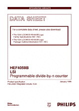 DataSheet HEF4059B pdf