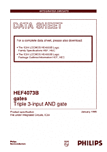 DataSheet HEF4073B pdf