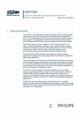 DataSheet ISP1581 pdf