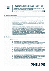 DataSheet LPC2132 pdf
