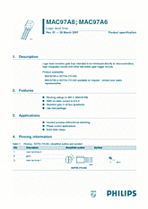 DataSheet MAC97A8 pdf