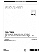 DataSheet P87LPC764 pdf