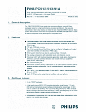 DataSheet P89LPC912 pdf