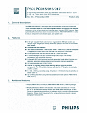 DataSheet P89LPC916 pdf