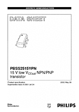 DataSheet PBSS2515YPN pdf