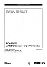 DataSheet PCA82C251 pdf