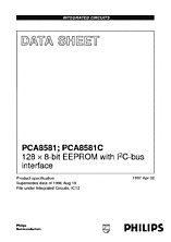 DataSheet PCA8581 pdf