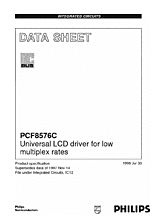 DataSheet PCF8576C pdf