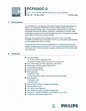 DataSheet PCF8582C-2 pdf