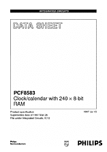 DataSheet PCF8583 pdf