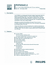 DataSheet PCF8594C-2 pdf