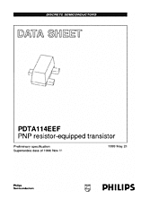 DataSheet PDTA114EEF pdf