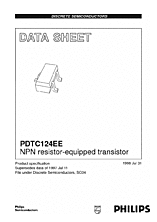 DataSheet PDTC124EE pdf