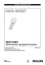 DataSheet PDTC124ES pdf