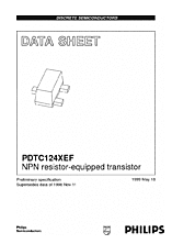 DataSheet PDTC124XEF pdf