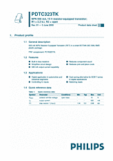 DataSheet PDTC323TK pdf