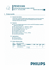 DataSheet PESD1CAN pdf