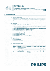 DataSheet PESD1LIN pdf