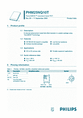 DataSheet PHM25NQ10T pdf