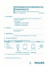 DataSheet PHx55N03LTA pdf