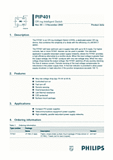 DataSheet PIP401 pdf