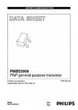 DataSheet PMBS3906 pdf