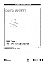 DataSheet PMBT4403 pdf