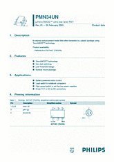 DataSheet PMN34UN pdf
