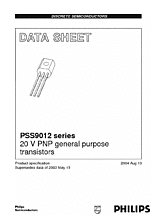 DataSheet PSS9012 pdf