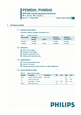 DataSheet PUMD20 pdf