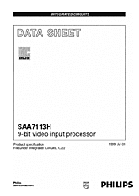 DataSheet SAA7113H pdf
