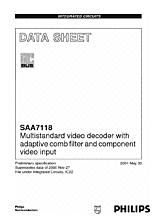 DataSheet SAA7118 pdf