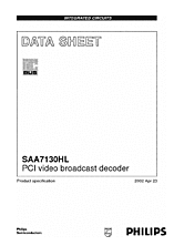DataSheet SAA7130HL pdf