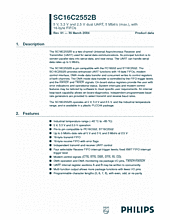 DataSheet SC16C2552B pdf