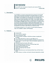 DataSheet SC16C652 pdf