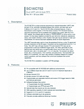 DataSheet SC16C752 pdf