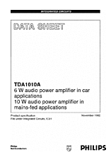 DataSheet TDA1010 pdf