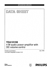 DataSheet TDA1013B pdf