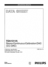 DataSheet TDA1311A pdf