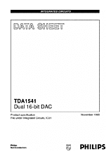 DataSheet TDA1541 pdf