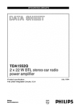 DataSheet TDA1552Q pdf