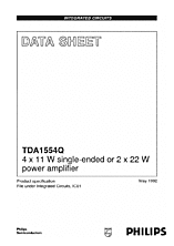DataSheet TDA1554Q pdf