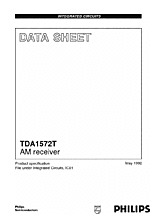 DataSheet TDA1572T pdf