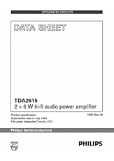DataSheet TDA2615 pdf