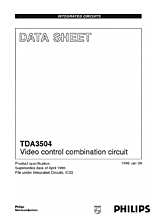 DataSheet TDA3504 pdf