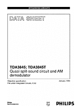 DataSheet TDA3845T pdf