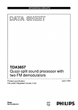 DataSheet TDA3857 pdf