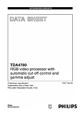 DataSheet TDA4780 pdf