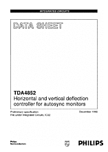 DataSheet TDA4852 pdf